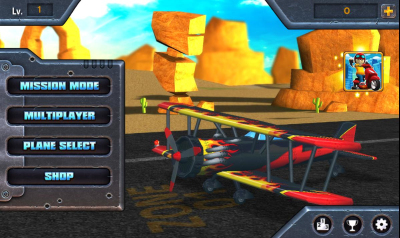 天空漂移(飞机跑酷)